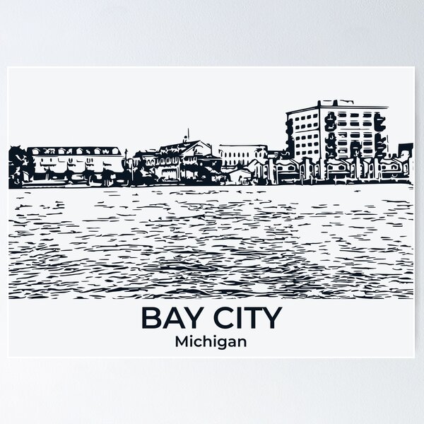 Item preview, Bay City - Michigan designed and sold by Lakeric.
