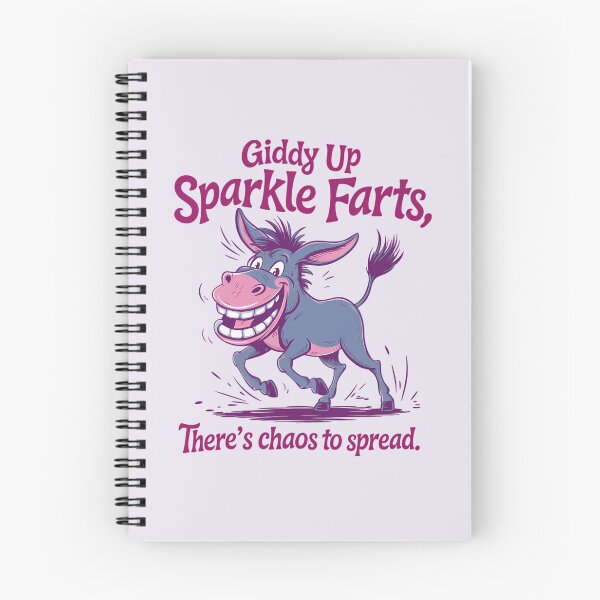 Item preview, Giddy up, sparkle farts, there's chaos to spread designed and sold by FatBirdie.