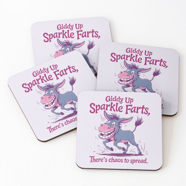 Item preview, Giddy up, sparkle farts, there's chaos to spread designed and sold by FatBirdie.