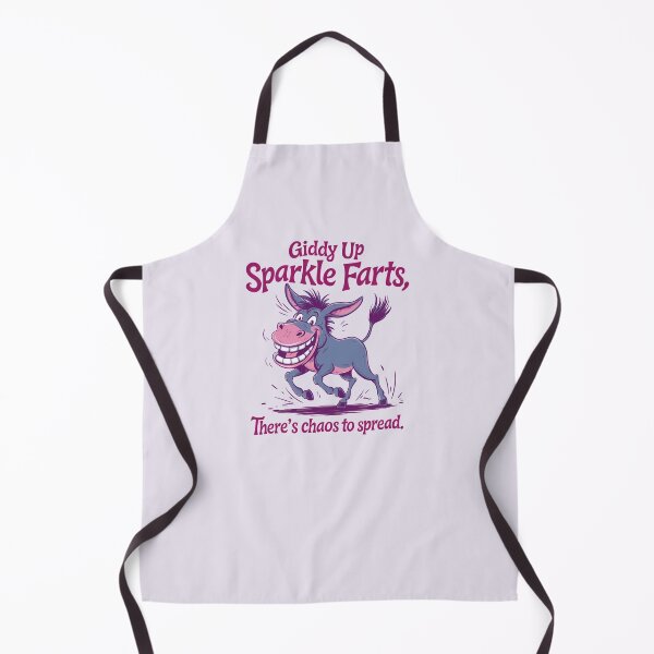 Item preview, Giddy up, sparkle farts, there's chaos to spread designed and sold by FatBirdie.