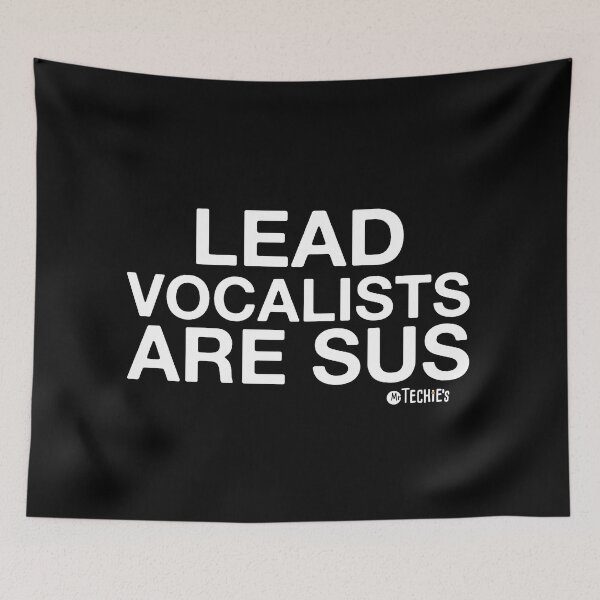 Item preview, Lead Vocalists Are SUS – Worship Team Humor and Tech Booth Banter Design designed and sold by MrTechies.