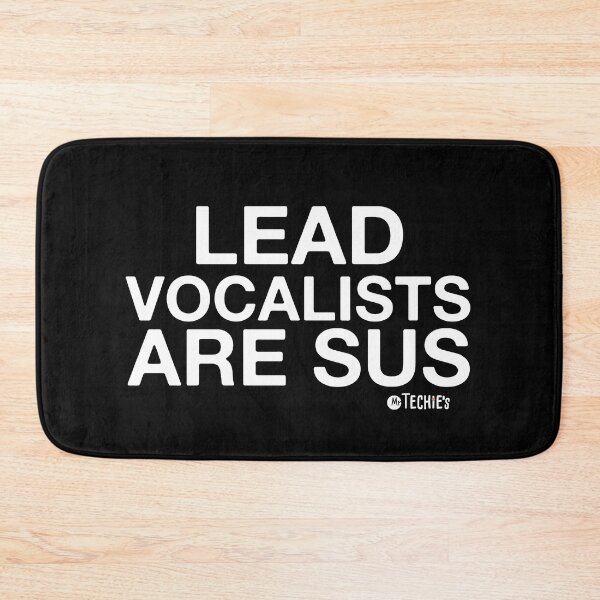 Item preview, Lead Vocalists Are SUS – Worship Team Humor and Tech Booth Banter Design designed and sold by MrTechies.