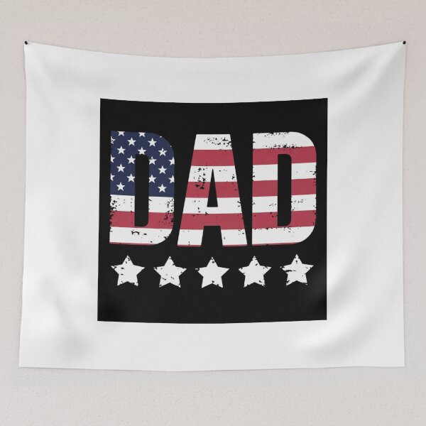 Item preview, Patriotic Dad – American Flag Distressed Graphic designed and sold by MOTAS FASHION .