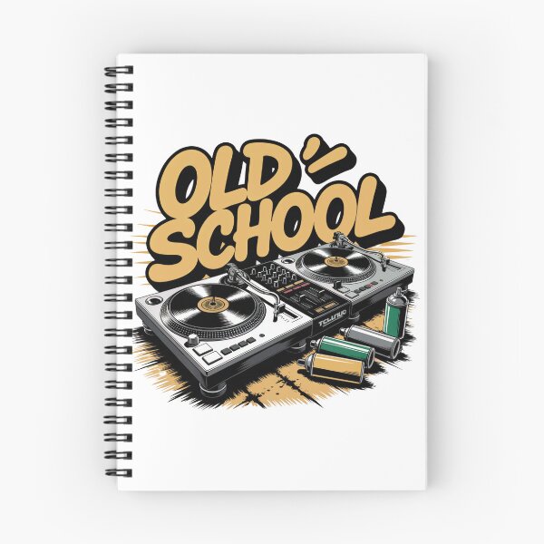 Item preview, Old School DJ Turntables, Mixer and Graffiti Spray Cans designed and sold by artofdjshop.