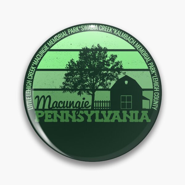 Item preview, Macungie Pennsylvania Sunset Retro Vintage Local Pride Logo designed and sold by CRHPOD20.