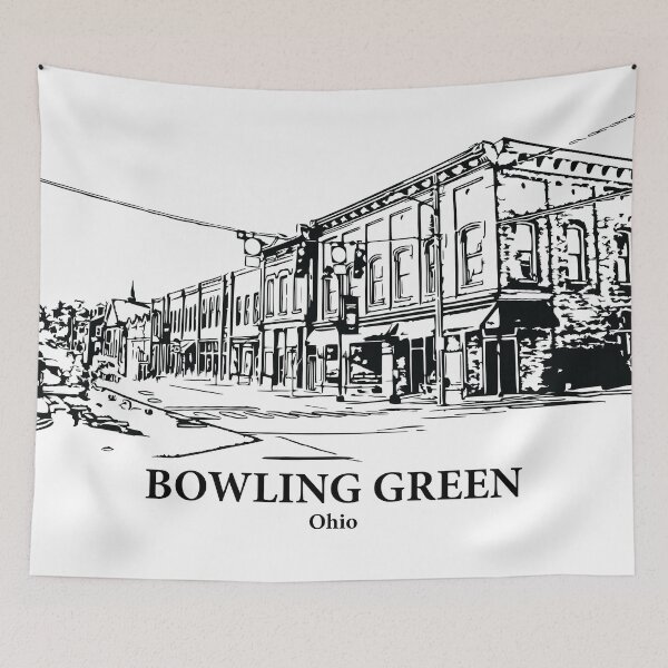 Item preview, Bowling Green - Ohio designed and sold by Lakeric Cityscapes.