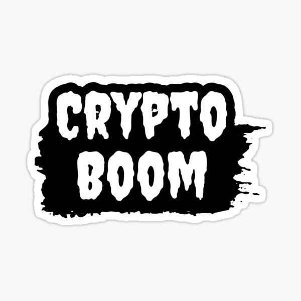 Item preview, Crypto Boom designed and sold by variant designer.