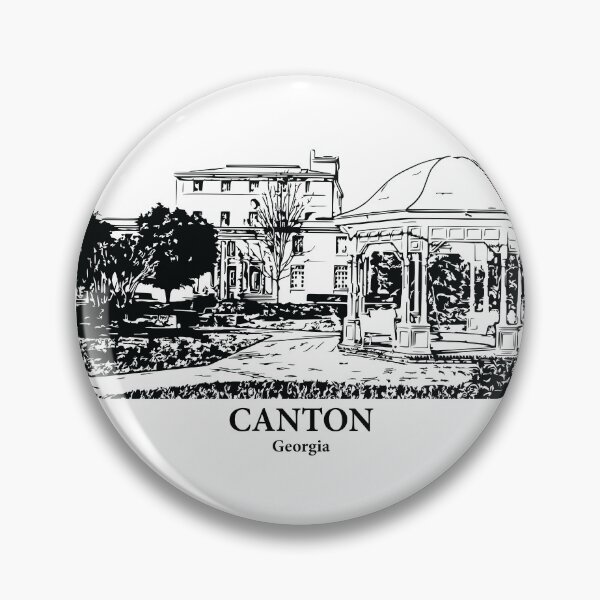 Item preview, Canton - Georgia designed and sold by Lakeric Cityscapes.