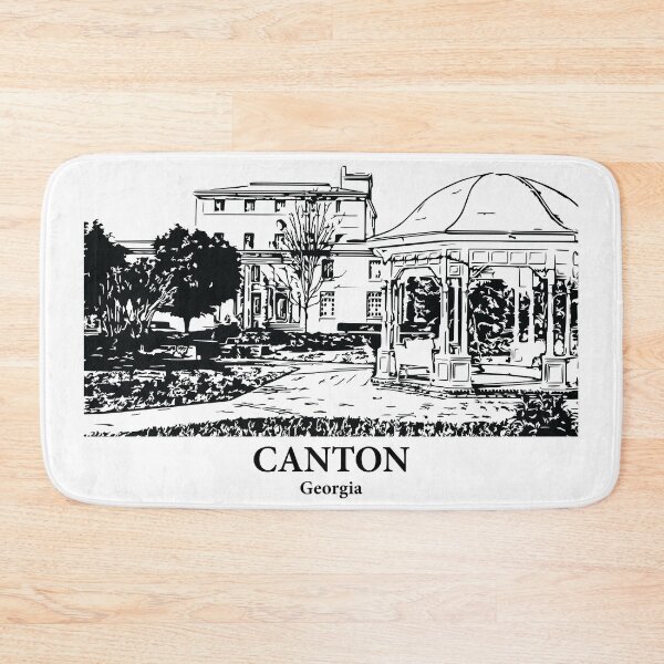 Item preview, Canton - Georgia designed and sold by Lakeric Cityscapes.