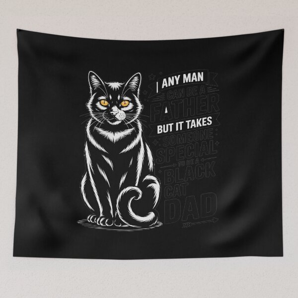 Item preview, It Takes Someone Special To Be A Black Cat Dad designed and sold by MAKOPOKOShop.