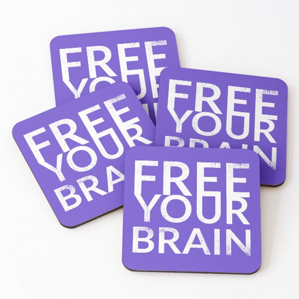 Item preview, Free Your Brain designed and sold by TheDirtyType.