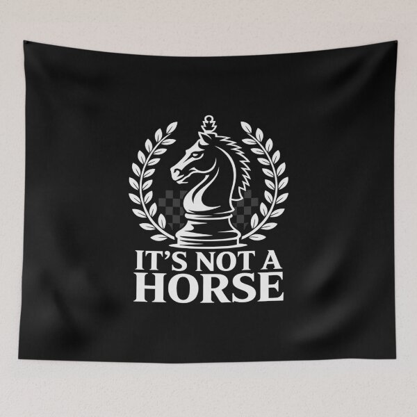Item preview, It's Not A Horse - Funny Chess Player Chess Lover designed and sold by MAKOPOKOShop.