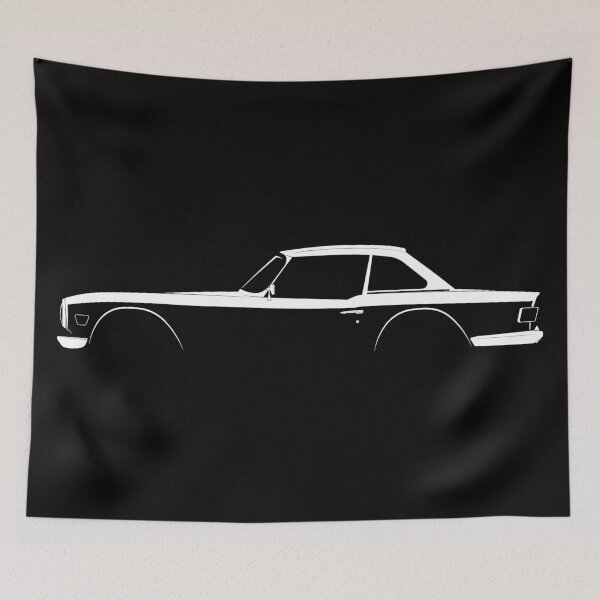Item preview, TR6 Hardtop (White) designed and sold by Car Silhouettes.