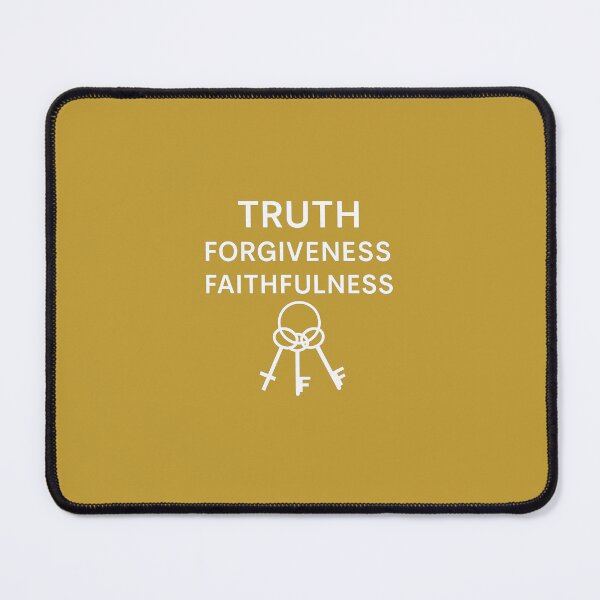 Item preview, Keys to life Truth, Forgiveness and Faithfulness designed and sold by LindasTeez.