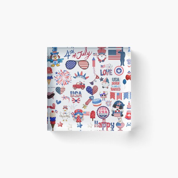 Item preview, Patriotic 4th of July Collection designed and sold by Elifeupgrade.