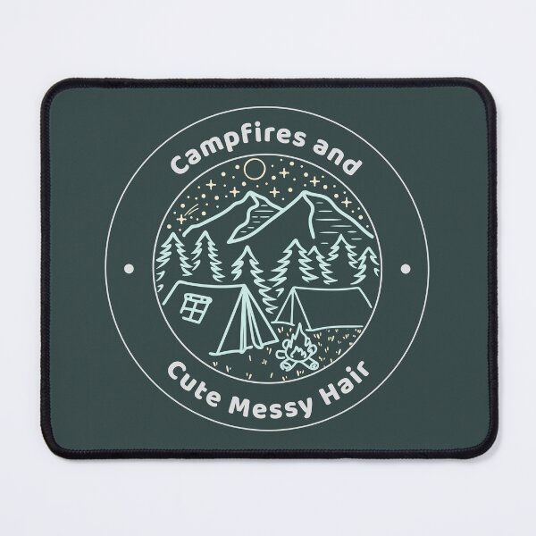 Item preview, Campfires and Cute Messy Hair designed and sold by WTtees.