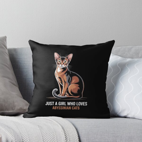 Item preview, Just a Girl who loves Abyssinian Cats Abyssinian Cat designed and sold by MAKOPOKOShop.