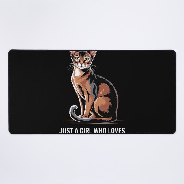 Item preview, Just a Girl who loves Abyssinian Cats Abyssinian Cat designed and sold by MAKOPOKOShop.