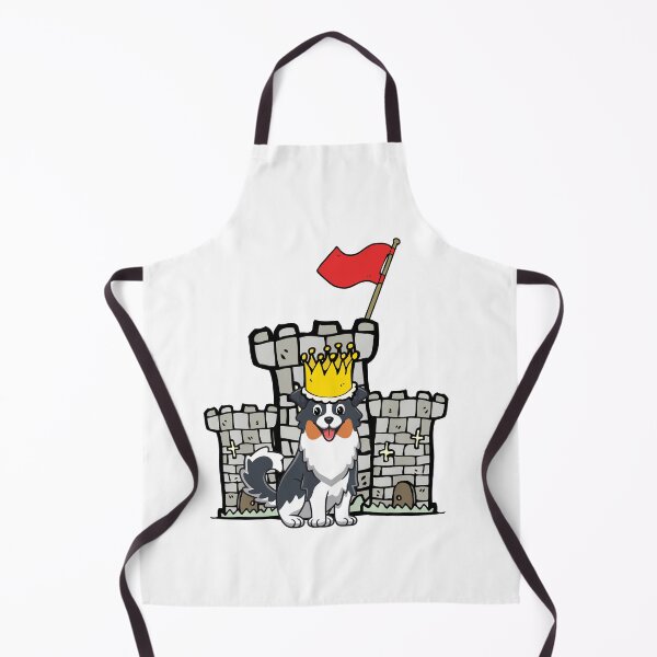 Item preview, Funny Collie Dog is king of the castle designed and sold by Pet Station.
