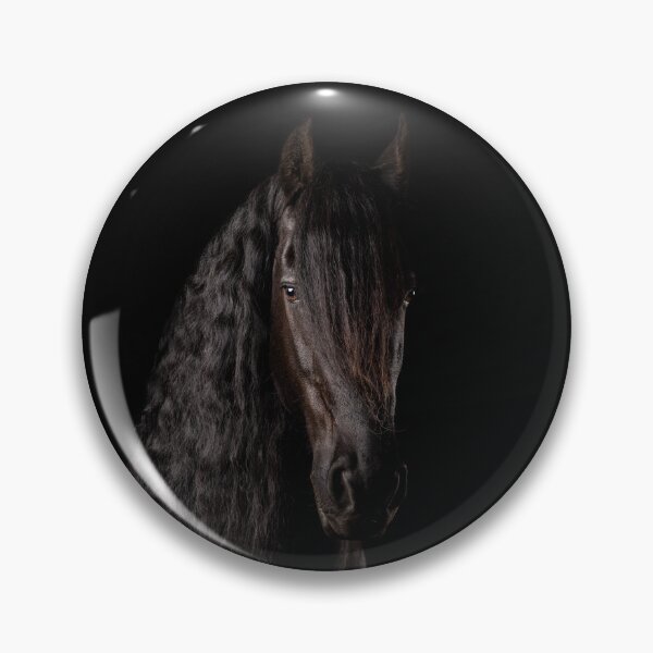 Item preview, Black Friesian horse, quine  designed and sold by PTPhotoLLC.