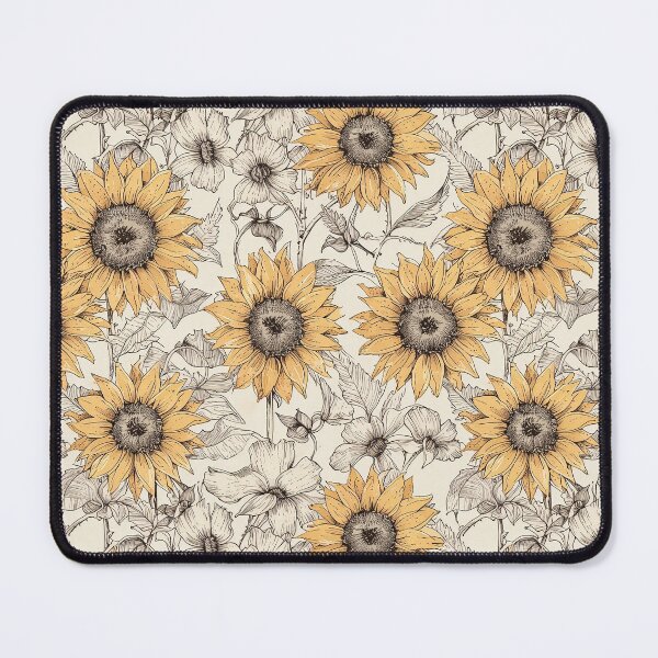 Item preview, Retro Sunflower Sketch designed and sold by CoolPixels.