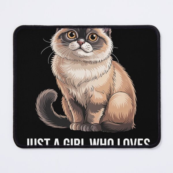 Item preview, Just a Girl who loves Burmese Cats Burmese Cat designed and sold by MAKOPOKOShop.