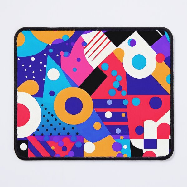 Item preview, Geometric Party Pattern In Blue, Purple, And Yellow  designed and sold by DEC02.