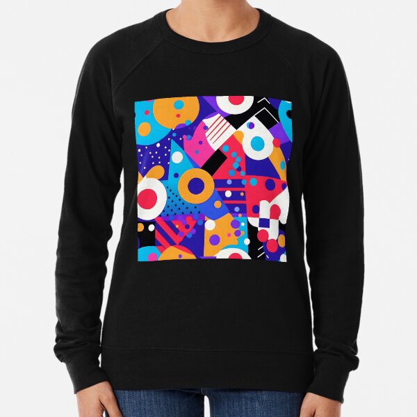 Item preview, Geometric Party Pattern In Blue, Purple, And Yellow  designed and sold by DEC02.