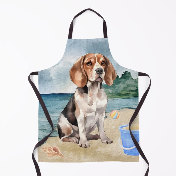 Item preview, Beagle dog lover, watercolor landscape designed and sold by neferet store.