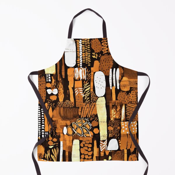 Item preview, Golden Earth Tones With Apricot Hues Abstract Designs designed and sold by DEC02.