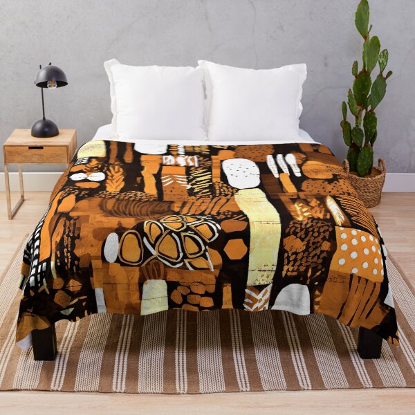 Item preview, Golden Earth Tones With Apricot Hues Abstract Designs designed and sold by DEC02.
