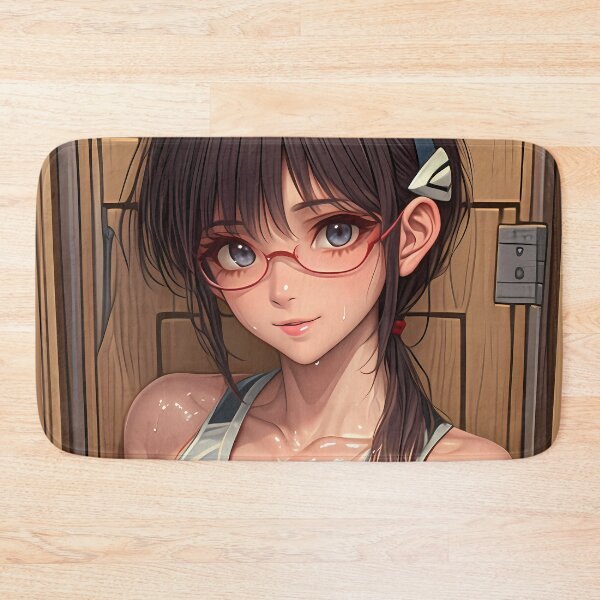 Item preview, Makinami Mari Illustrious Neon Genesis Evangelion Anime Girl Red Glasses Cool Tank Style designed and sold by gamalruginaq.