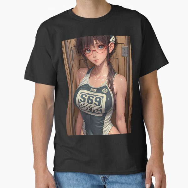 Item preview, Makinami Mari Illustrious Neon Genesis Evangelion Anime Girl Red Glasses Cool Tank Style designed and sold by gamalruginaq.