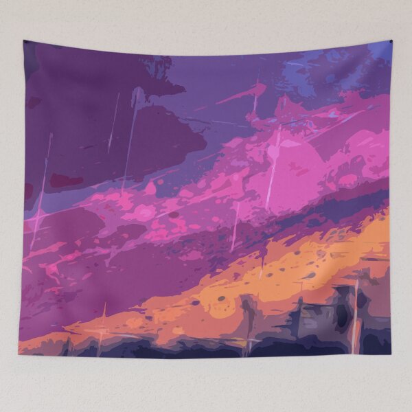 Item preview, Colorful Wave Gradient Pouring Art designed and sold by GAP90.
