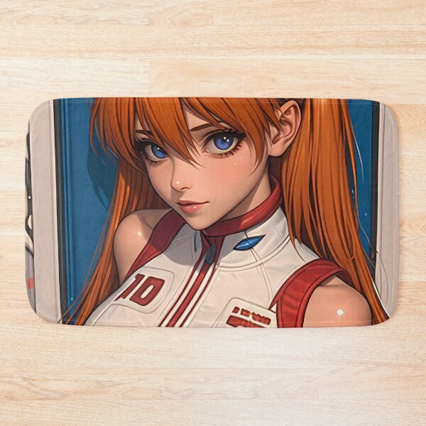 Item preview, Asuka Langley Soryu Neon Genesis Evangelion Anime Girl Racing Suit Edge designed and sold by odcpappels.