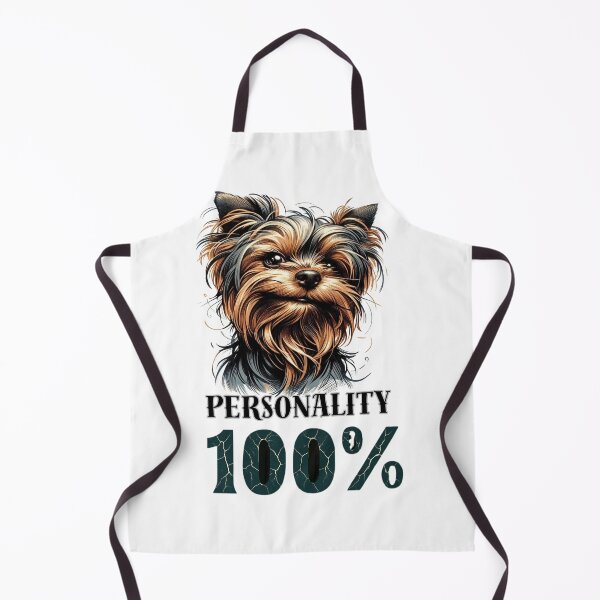 Item preview, Personality 100% – Bold Yorkie Dog Design with Attitude designed and sold by JenniferCreaArte .