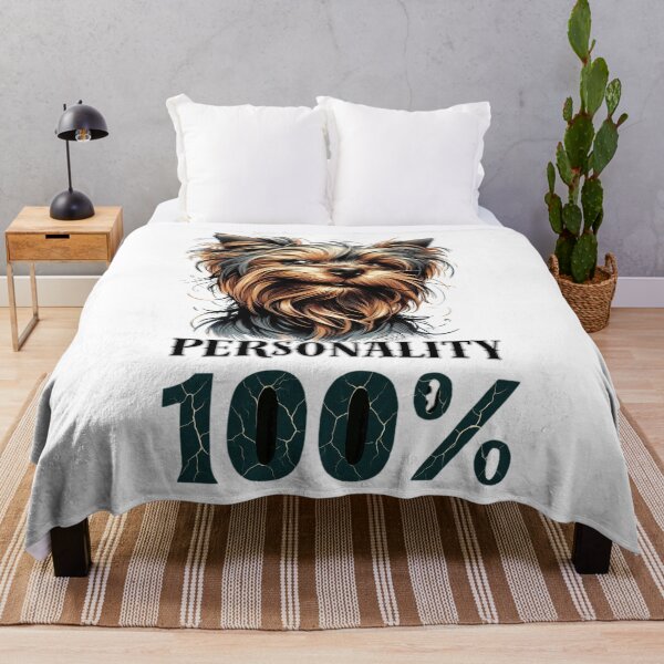 Item preview, Personality 100% – Bold Yorkie Dog Design with Attitude designed and sold by JenniferCreaArte .