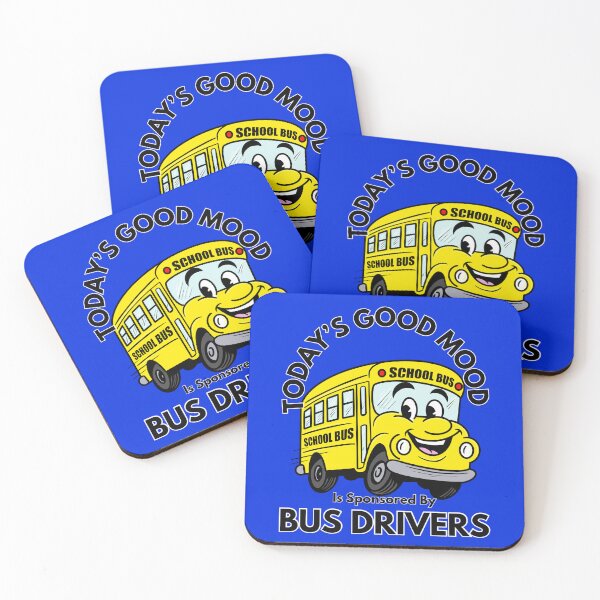 Item preview, Today’s Good Mood Is Sponsored By Bus Drivers designed and sold by Kate Miller Illustrator.