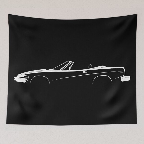 Item preview, TR8 (White) designed and sold by Car Silhouettes.