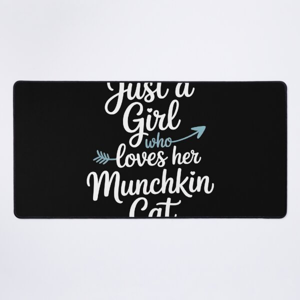Item preview, Just a Girl Who Loves Her Munchkin Cat designed and sold by MAKOPOKOShop.