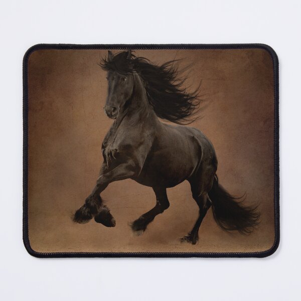 Item preview, friesian mare fine art edit horse designed and sold by PTPhotoLLC.