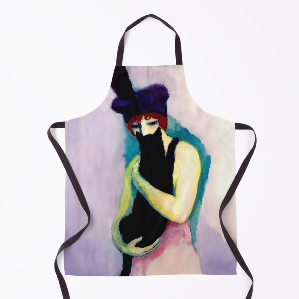 Item preview, Woman With Cat - 1908 Painting - Kees Van Dongen designed and sold by HeavyHits.