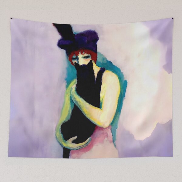Item preview, Woman With Cat - 1908 Painting - Kees Van Dongen designed and sold by HeavyHits.