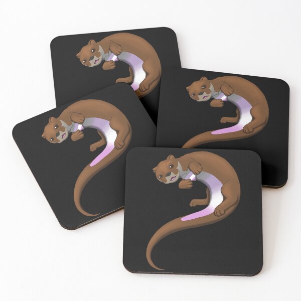 Item preview, Pride Otter - Cupiosexual designed and sold by StaticKlingShop.