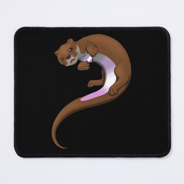 Item preview, Pride Otter - Cupiosexual designed and sold by StaticKlingShop.