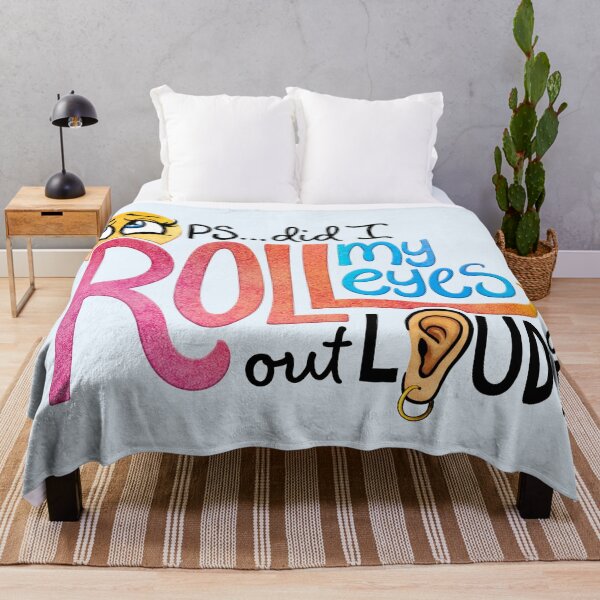 Item preview, Oops, Did I Roll My Eyes Out Loud? designed and sold by Olivia Ossege.
