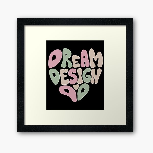 Item preview, Dream Design Do Hand Lettering Typography for Artist  designed and sold by jteart.