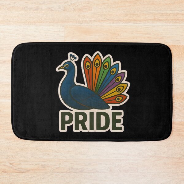 Item preview, Pride Month Peacock designed and sold by PinUpPizzazz.