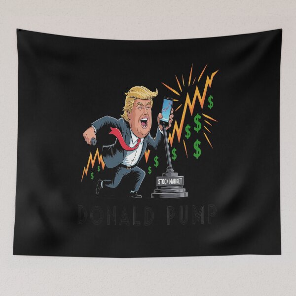 Artikelvorschau, Donald Trump Lustiges T-Shirt, Donald Pump entworfen und verkauft von splindoershop.