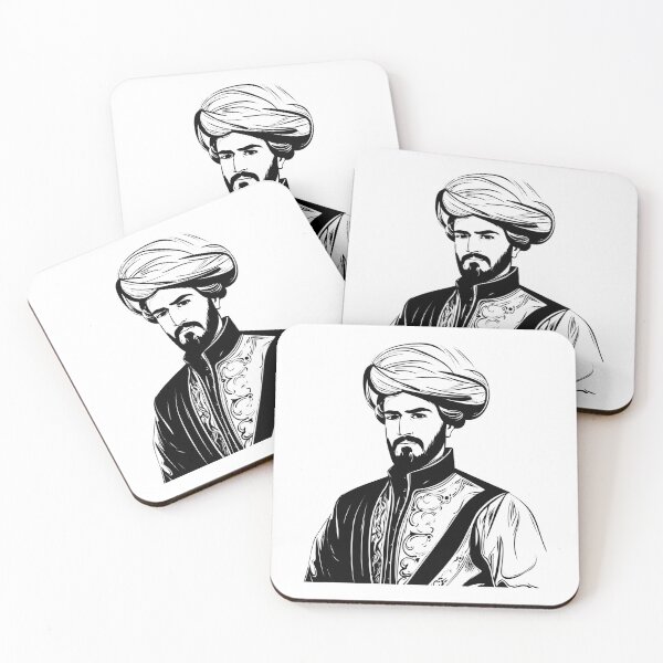Item preview, Muslim Sultan Turban Arab Man Caliph Shah Despot Rule designed and sold by inkoutninja.